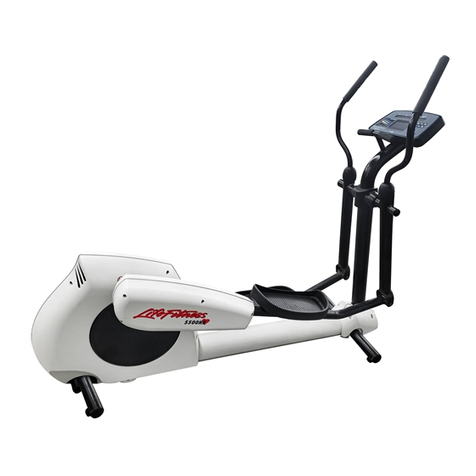Life Fitness Lifecycle 5500HR Replacement guide