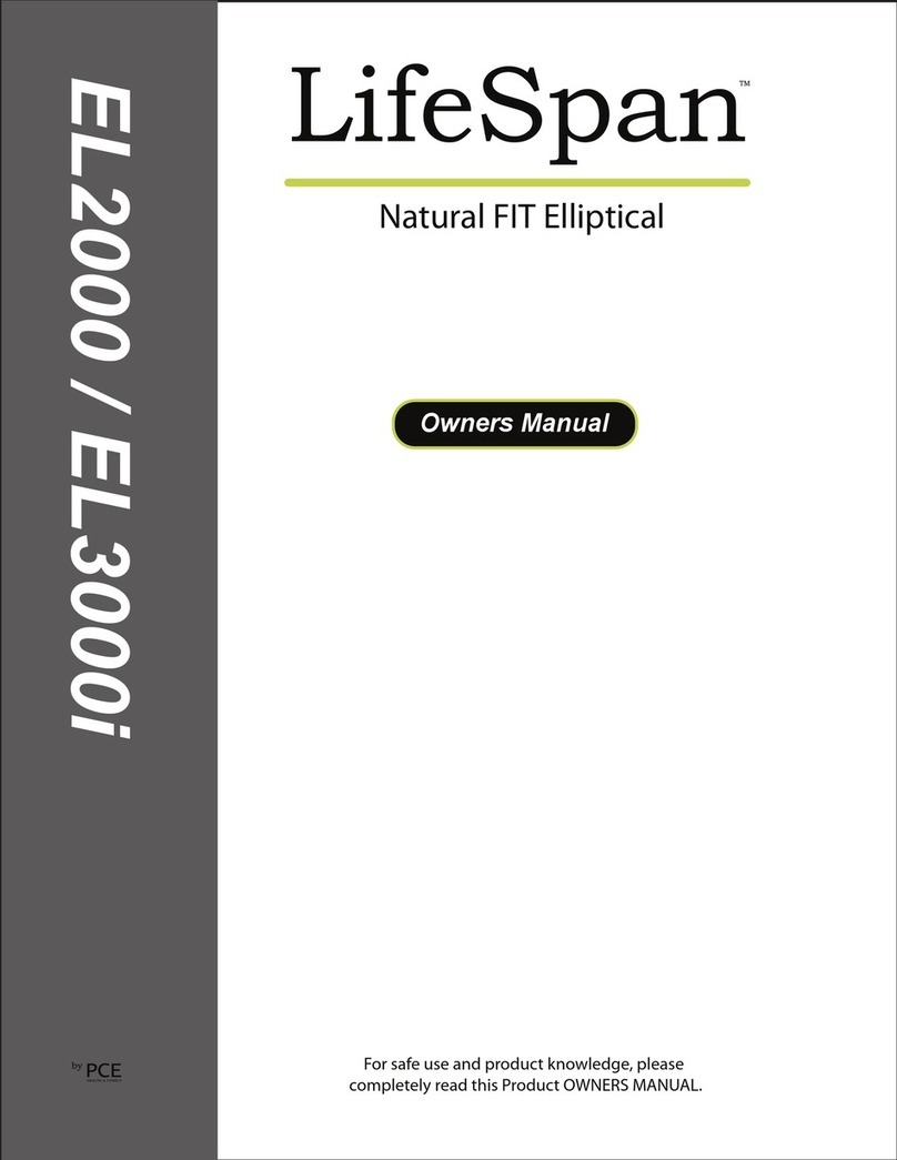 Life Span EL2000 User manual