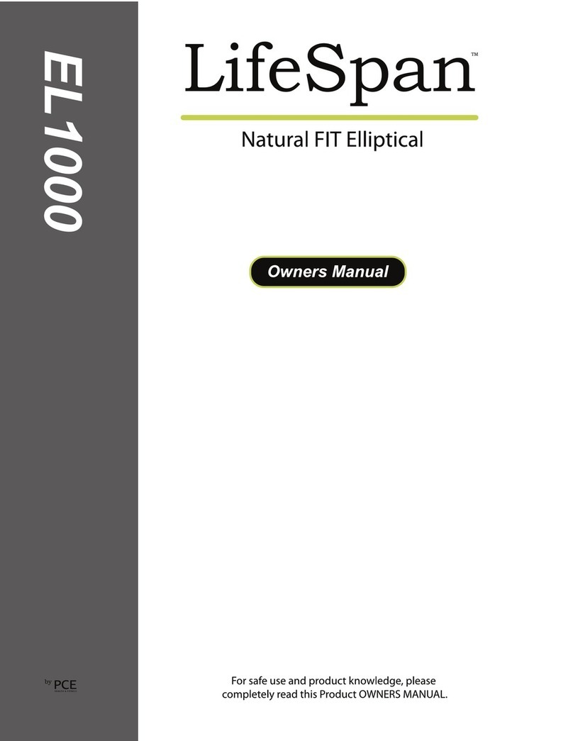 Life Span EL1000 User manual