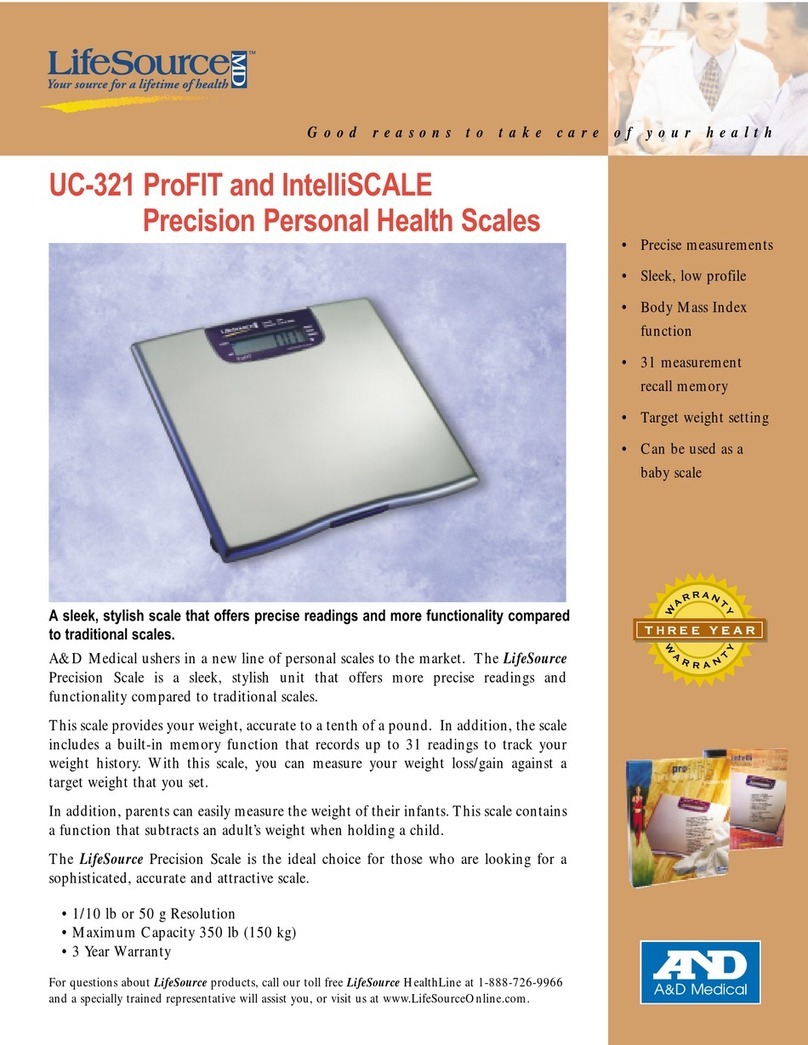 LifeSource UC-321 Brochure & specs