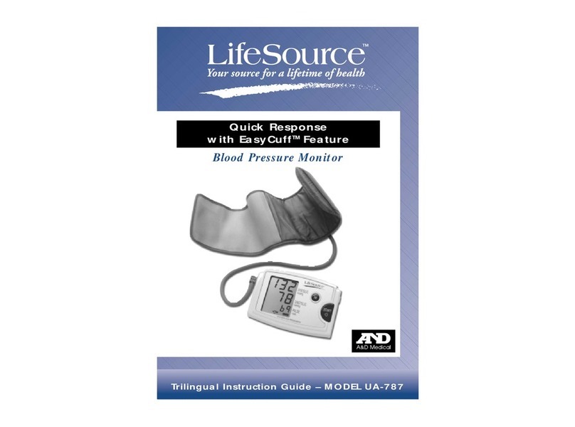 LifeSource UA-787 Manual LifeSource UA-787 Manual