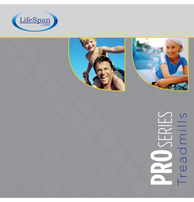 Life Span PRO Series User manual Life Span PRO Series User manual