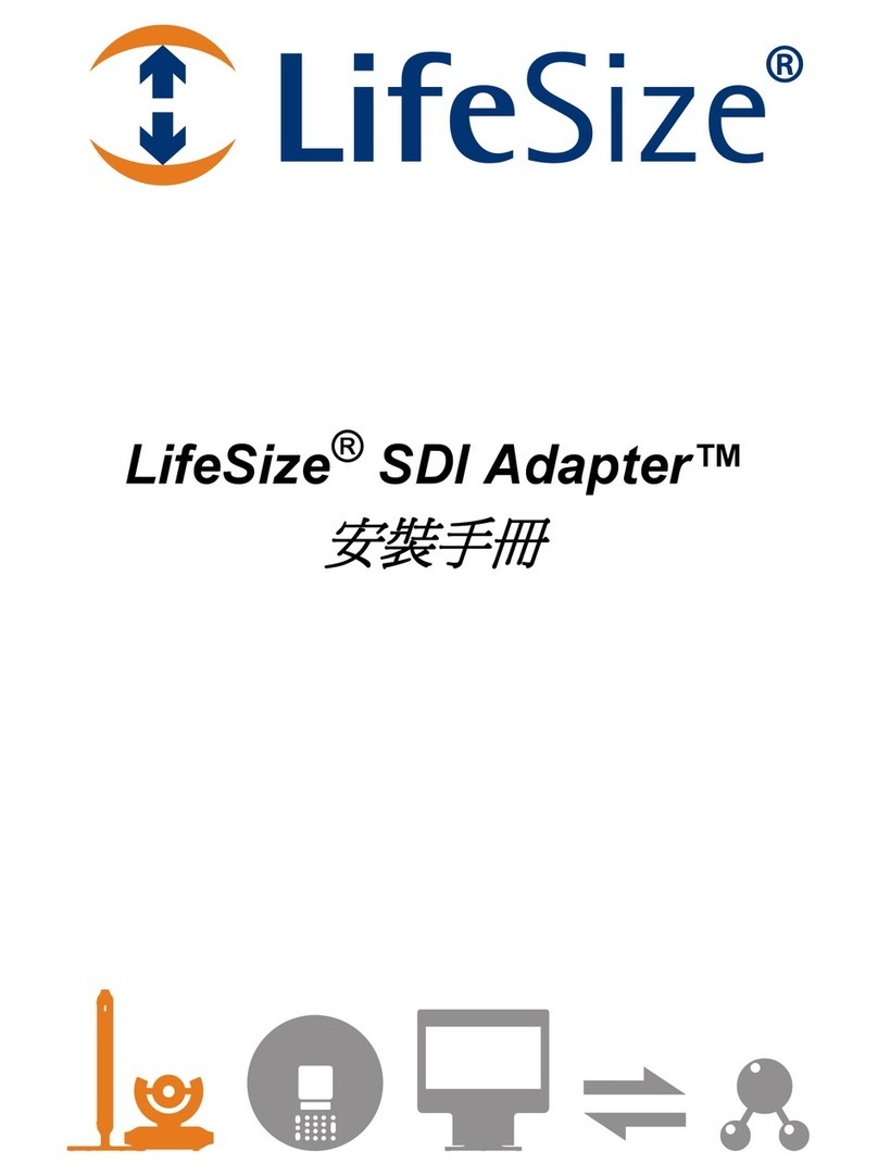 LifeSize SDI Adapter installation instructions