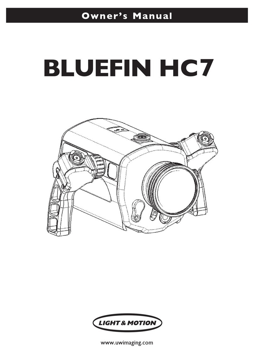 Light & Motion BLUEFIN HC7 owner's manual