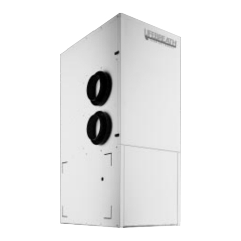Lifebreath 40DHW(T) Operation, sizing and  installation manual