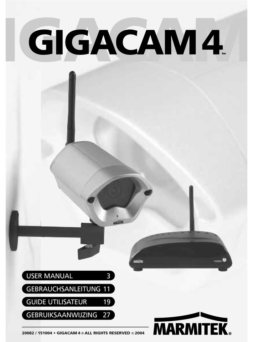 Marmitek MEGACAM4 User manual Marmitek MEGACAM4 User manual