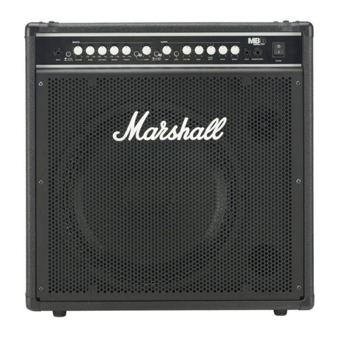 Marshall Amplification MB150 owner's manual