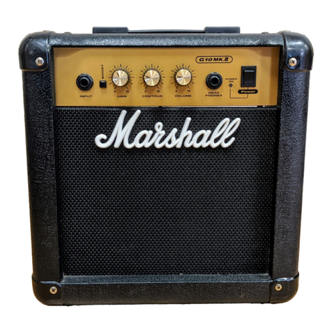 Marshall Amplification G10MK.II User manual