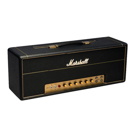 Marshall Amplification 1959HW owner's manual