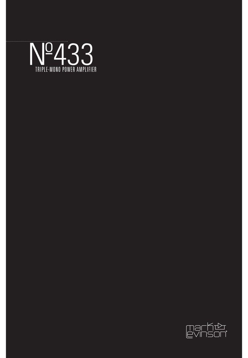 Mark Levinson No.433 User manual