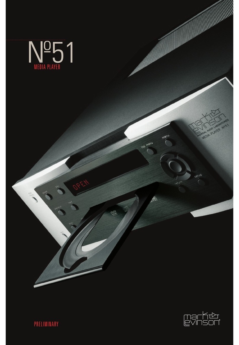 Mark Levinson Media Player N51 brochure