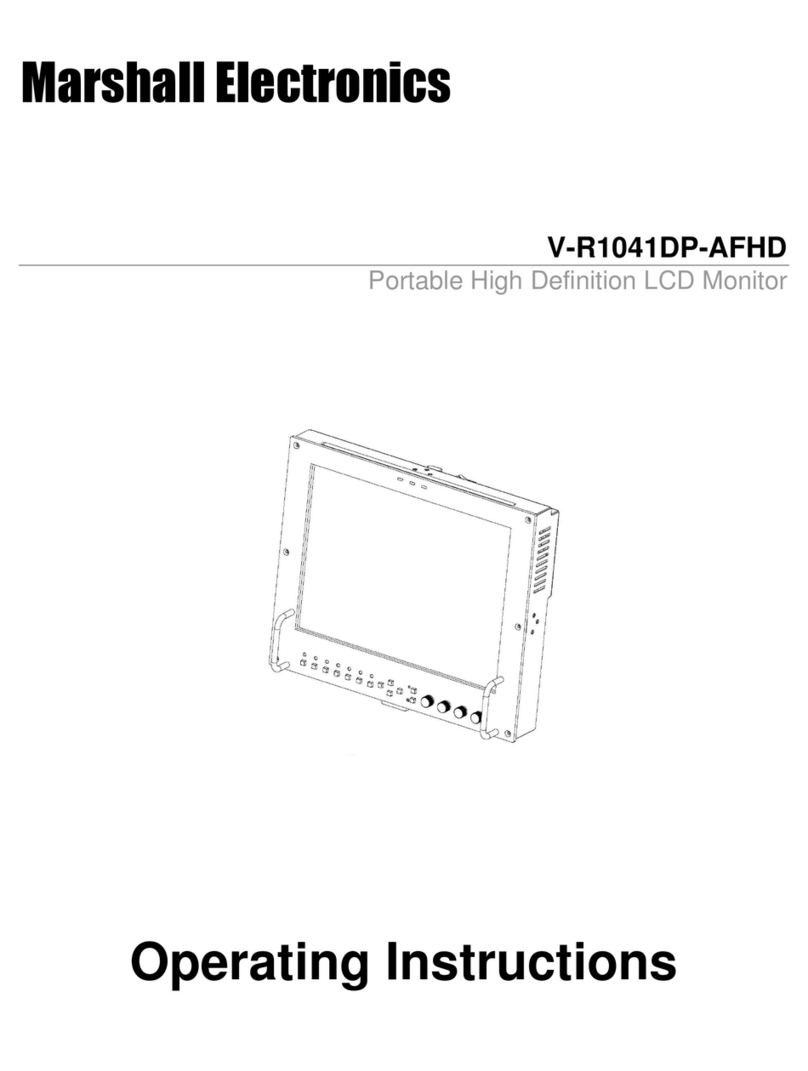 Marshall Amplification V-R1041DP-AFHD User manual