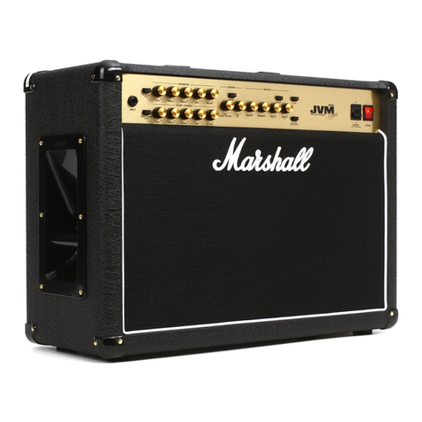 Marshall Amplification JVM2 Series owner's manual