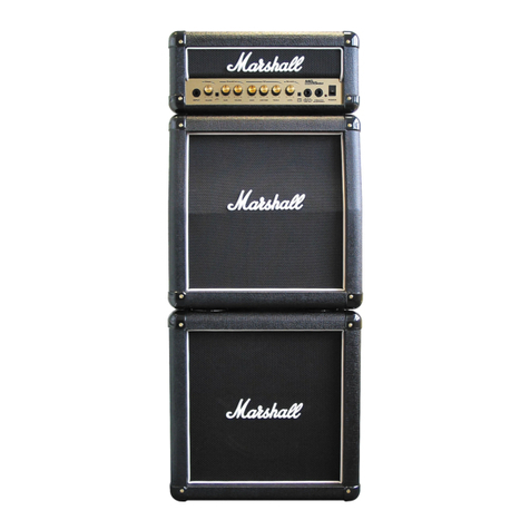 Marshall Amplification MG15MSII User manual Marshall Amplification MG15MSII User manual