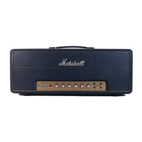 Marshall Amplification 1959SLP User manual