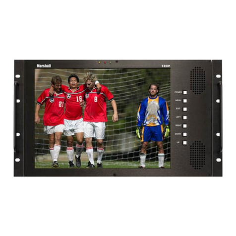 Marshall Electronics LCD Rack Mounted Monitor V-R151P User manual