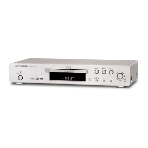 Marantz DV6500 user guide
