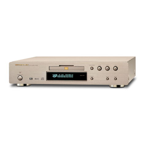 Marantz DV6200 user guide