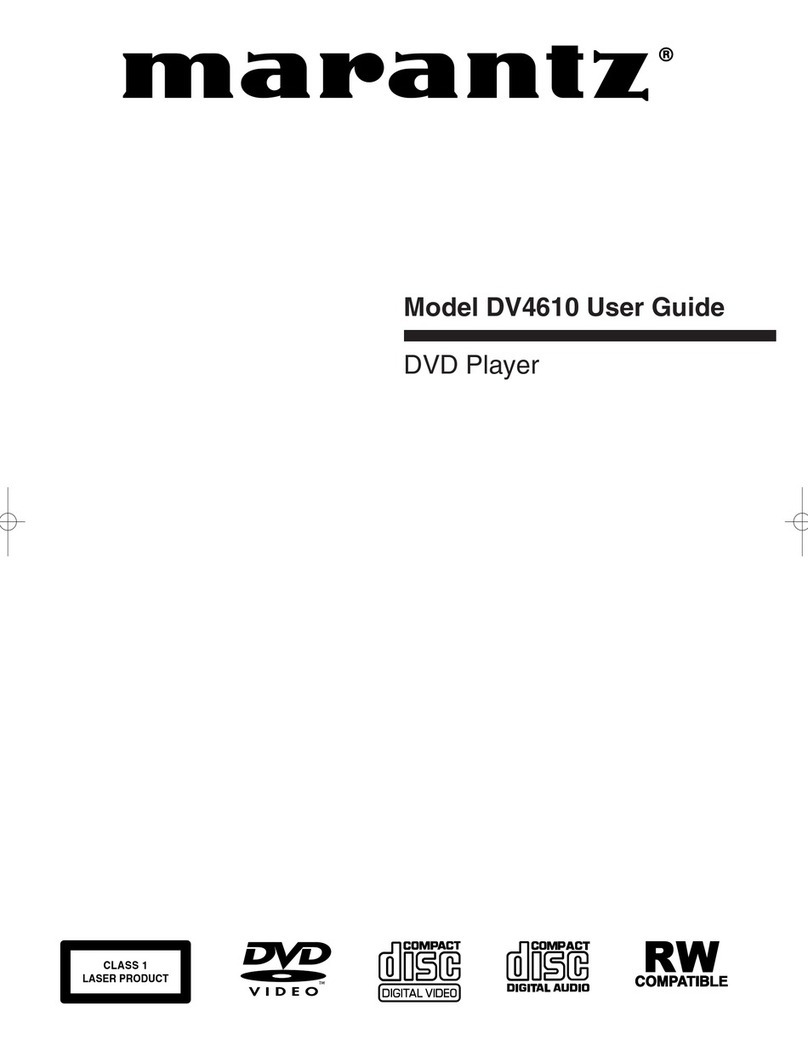 Marantz DV4610 user guide
