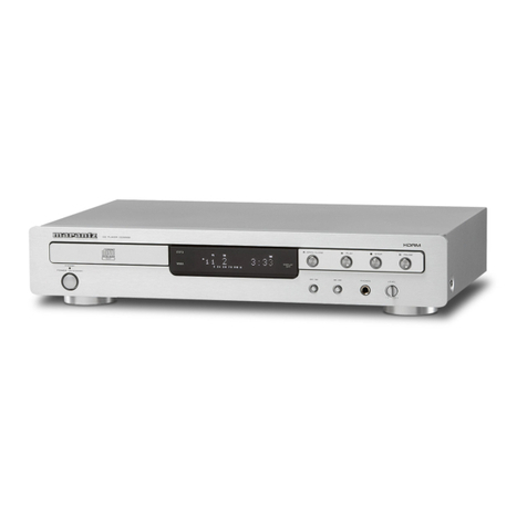 Marantz CD6002 User manual