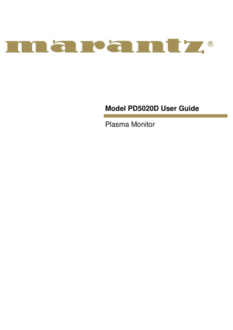 Marantz PD5020D User manual