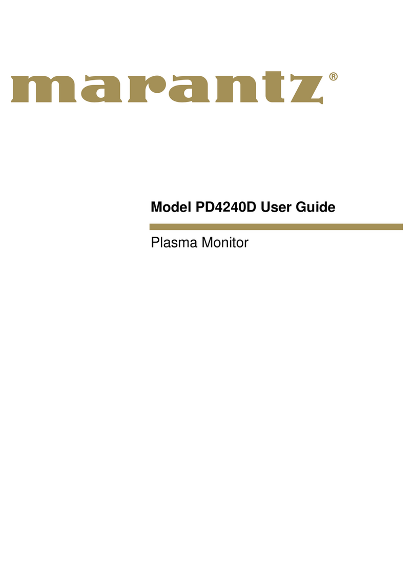 Marantz PD4240D User manual Marantz PD4240D User manual