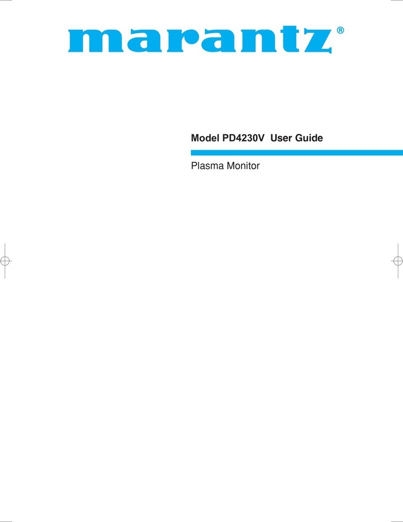Marantz PD4230V User manual Marantz PD4230V User manual