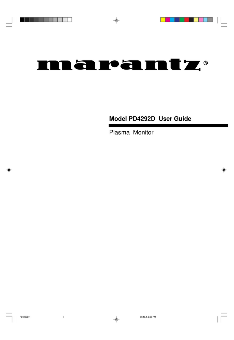 Marantz PD4292D user guide
