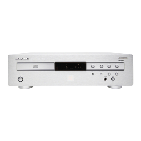 Marantz SA7001 User manual