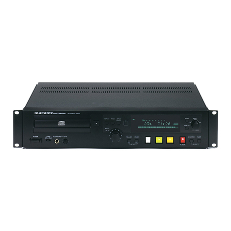 Marantz CDR632 user guide