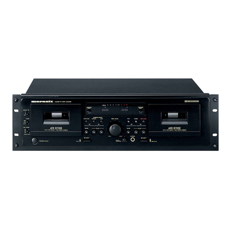 Marantz PMD505 User manual