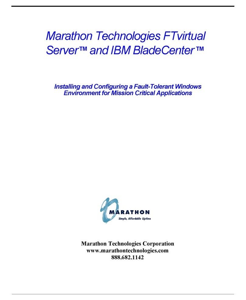 Marathon FTvirtual Server Installation and configuration guide