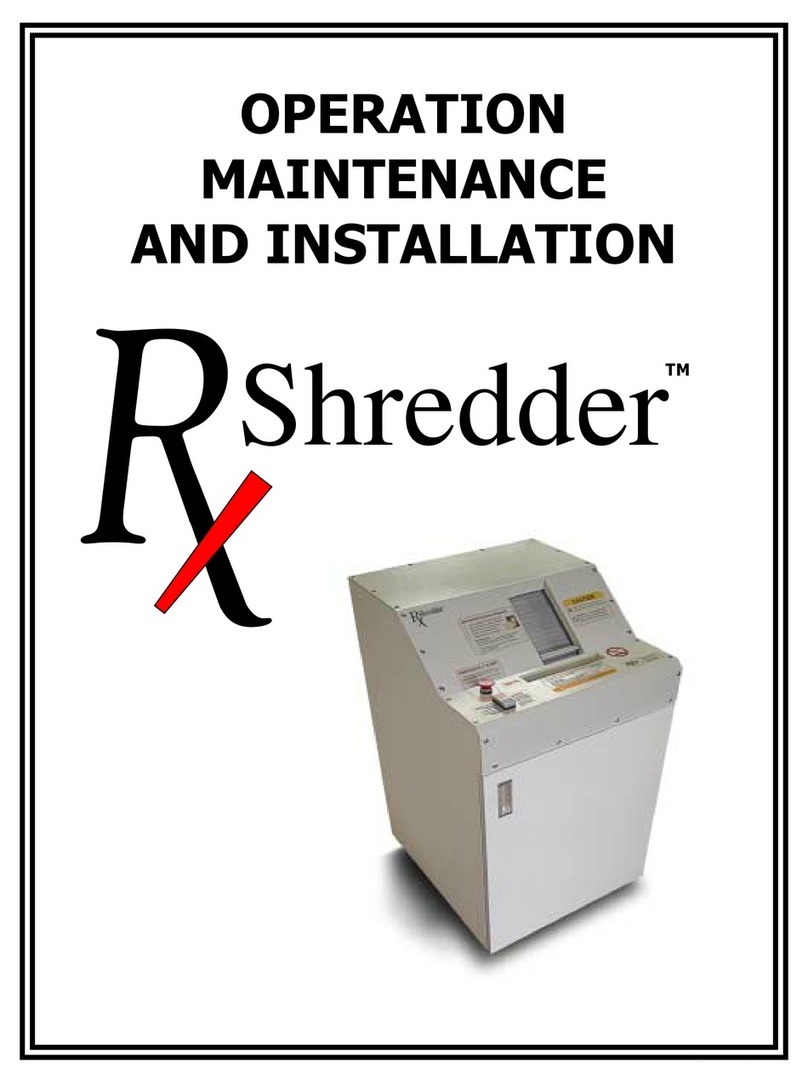 Marathon Shredder maintenance