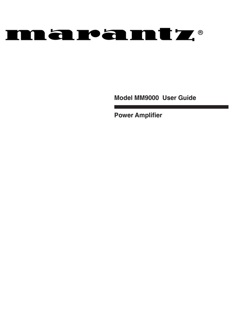 Marantz MM-9000 user guide