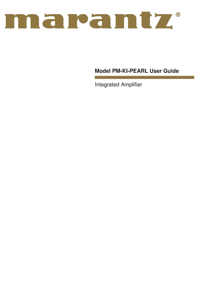 Marantz PM-KI-PEARL user guide