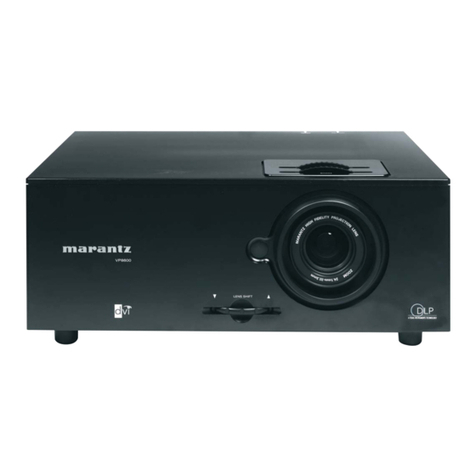 Marantz VP8600BL User manual
