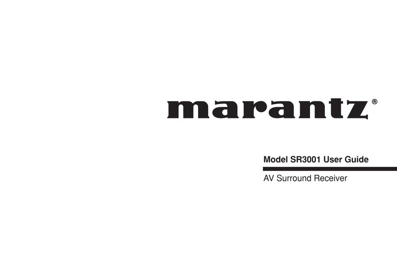 Marantz SR-3001 User manual