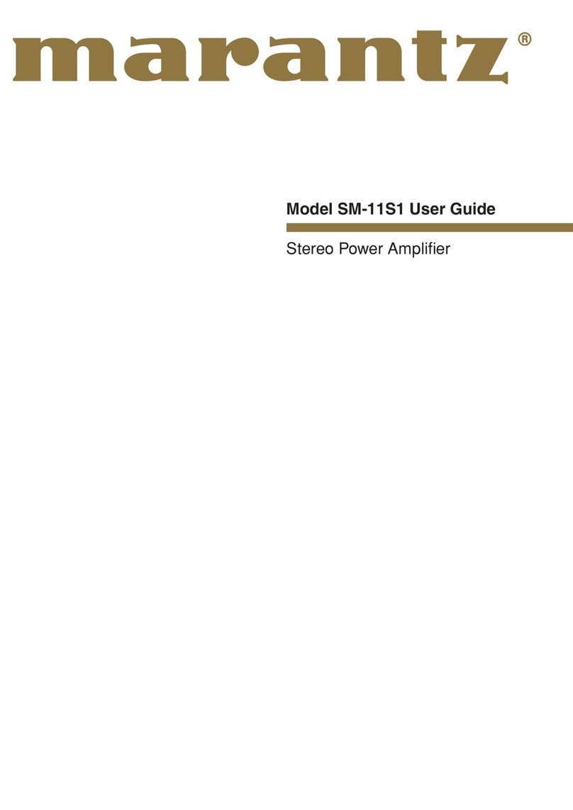 Marantz SM-11S1 Manual de usuario