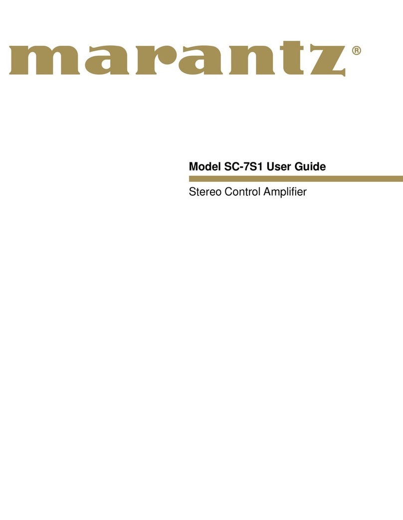 Marantz SC-7S1 User manual