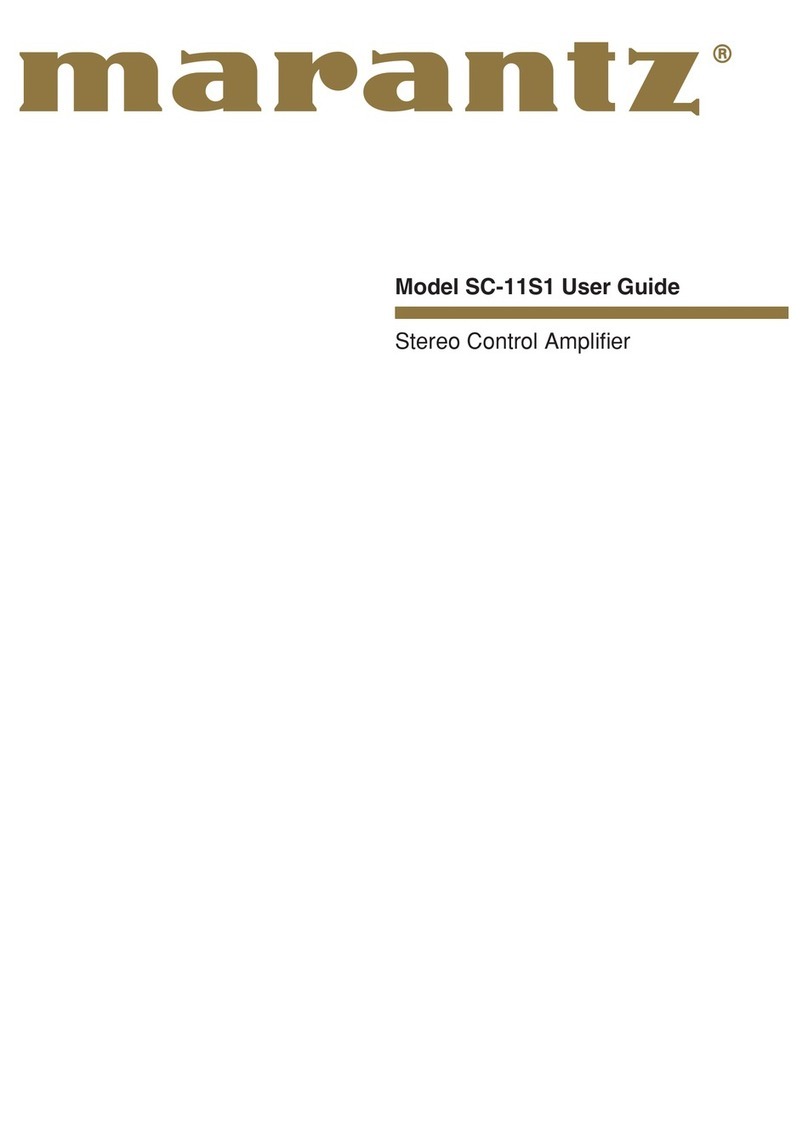 Marantz SC-11S1 User manual
