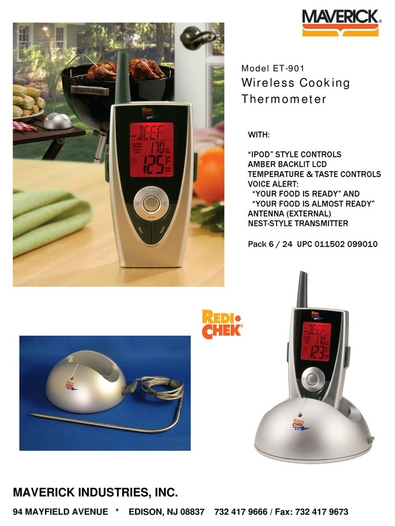 Maverick Redi-Chek ET-901 User manual