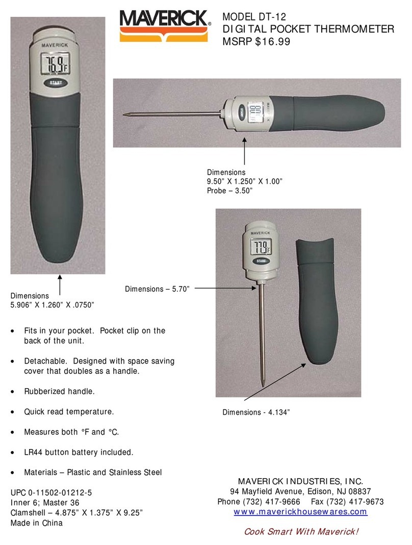 Maverick DT-12 Features & dimensions