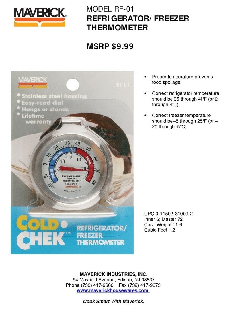 Maverick RF-01 User manual
