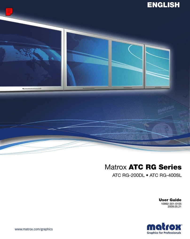 Matrox ATC RG-200DL User manual
