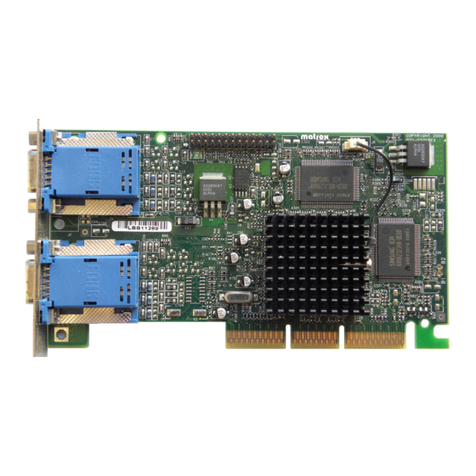 Matrox Millennium G450 DVI User manual