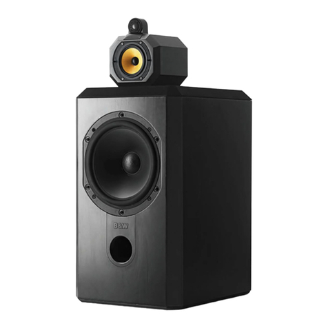 Bowers & Wilkins Matrix 801 Series 2 User manual Bowers & Wilkins Matrix 801 Series 2 User manual