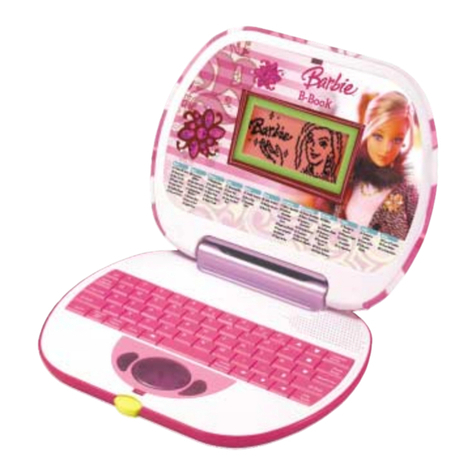 Barbie B-Book Laptop owner's manual