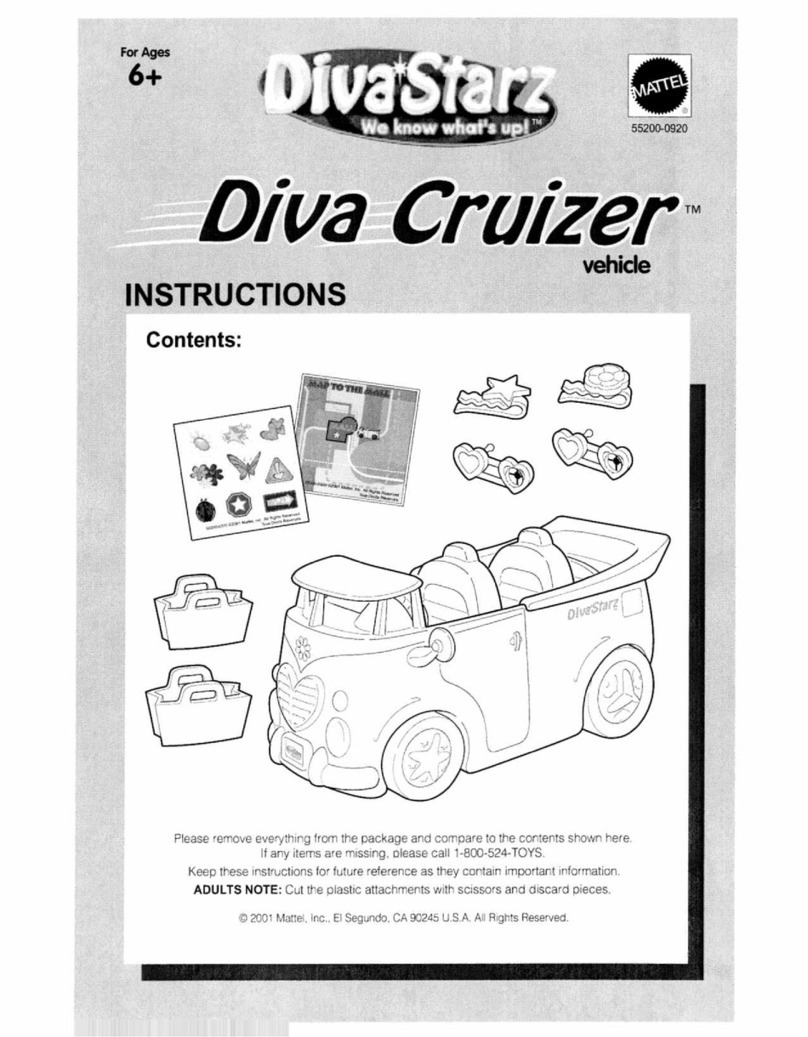 Mattel DIVA STARZ 55200-0920 User manual