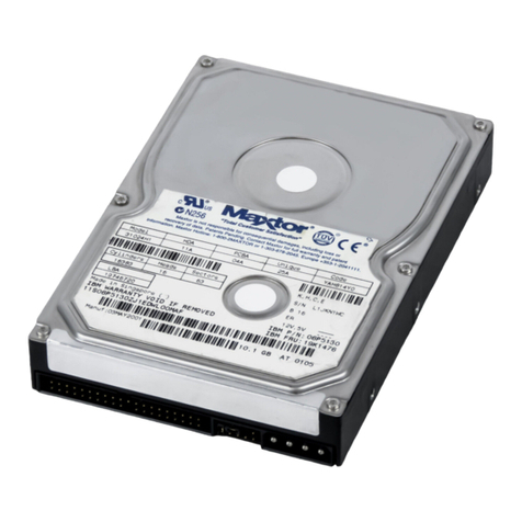 Maxtor DiamondMax VL 40 User manual