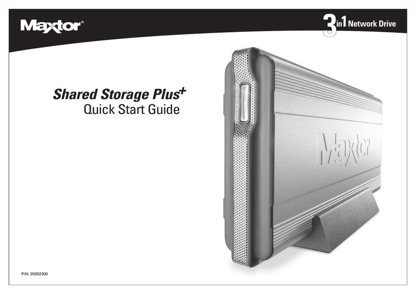 Maxtor 20302300 User manual